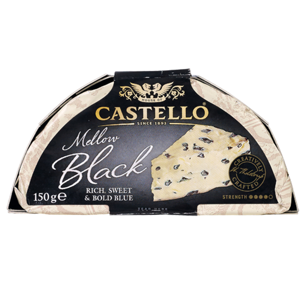 Castello Mellow Black Blue Cheese 150g