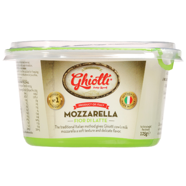 Ghiotti Fior Di Latte Mozzarella 125g