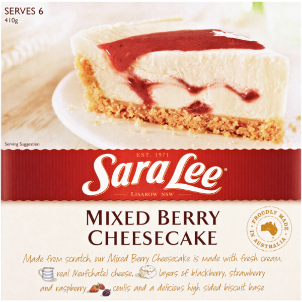 Sara Lee Mixed Berry Cheesecake 410g