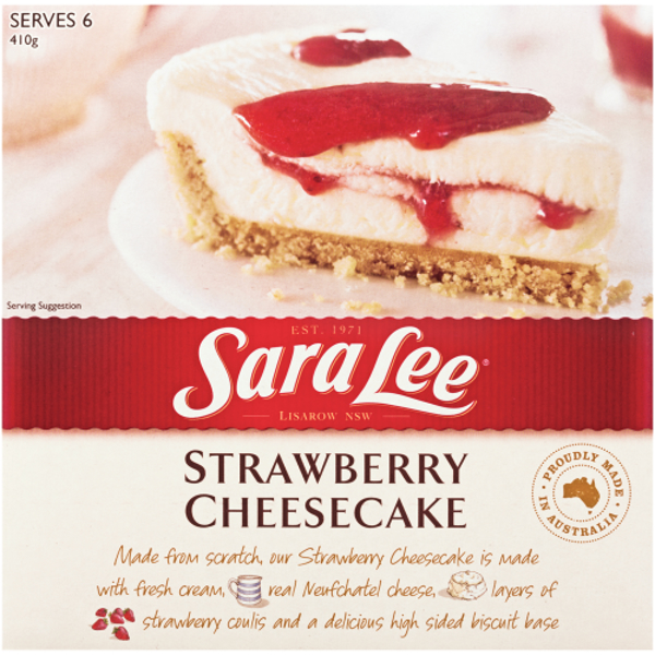Sara Lee Strawberry Cheesecake 410g