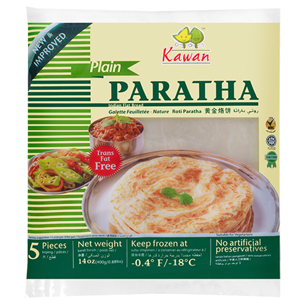 Kawan Plain Paratha 5 Pack 400g