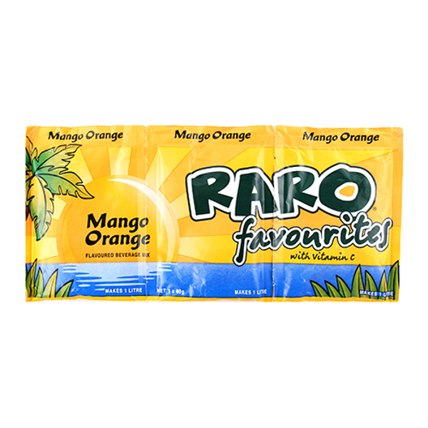 Raro Sachet Orange Mango 3pk 240g