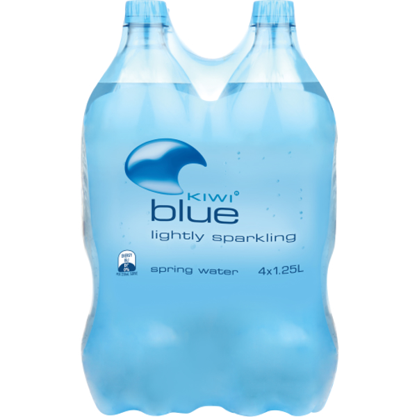 Kiwi Blue Sparkling Water 5000ml (1250ml x 4pk)