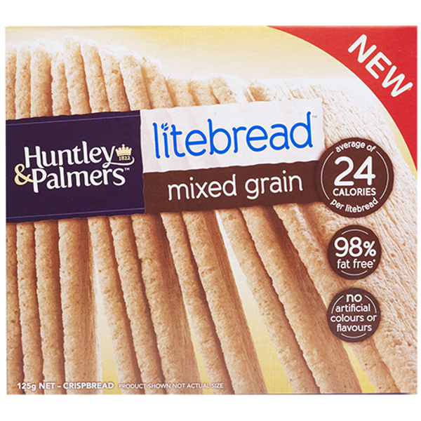 Huntley & Palmers Mixed Grain Litebread 125g