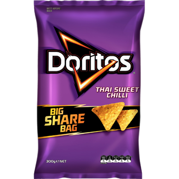 Doritos Corn Chips That Sweet Chilli party bag 300g