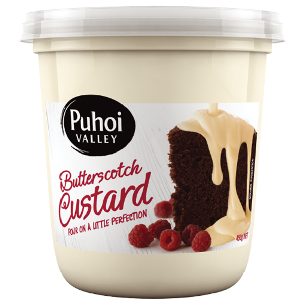 Puhoi Valley Butterscotch Custard 450g Prices - FoodMe
