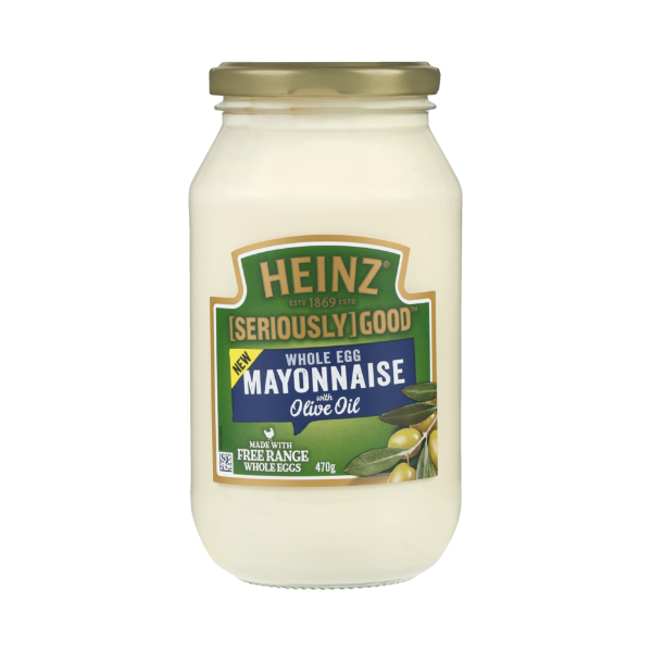 Heinz Seriously Good Whole Egg Mayonnaise with Olive Oil 470g Prices FoodMe