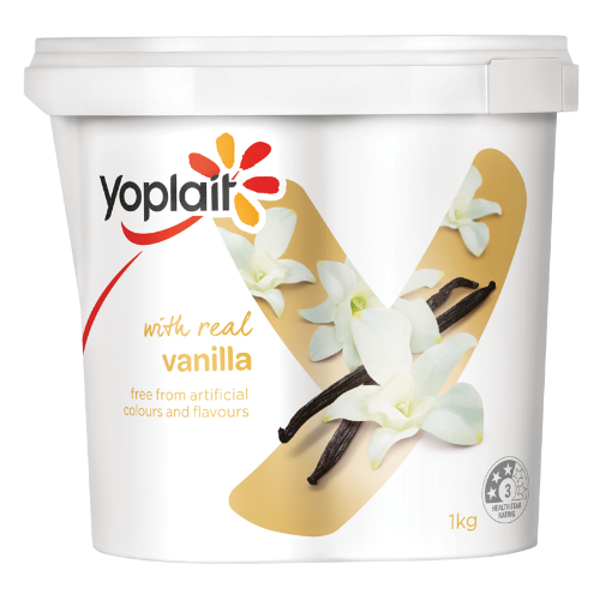 Yoplait With Real Vanilla Yoghurt 1kg