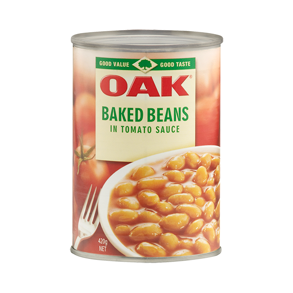 Oak Baked Beans in Tomato Sauce 425g Prices FoodMe
