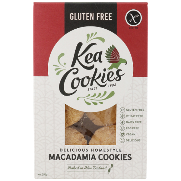 Kea Cookies Gluten Free Delicious Homestyle Macadamia 250g