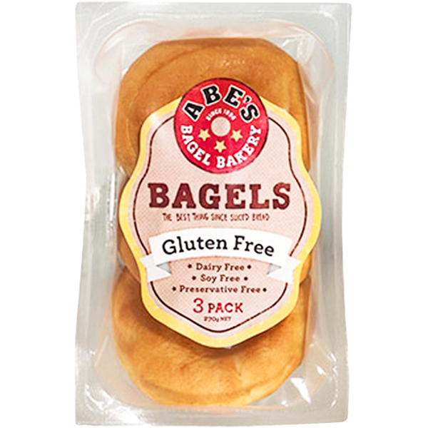 Abe's Gluten Free Bagels 3ea