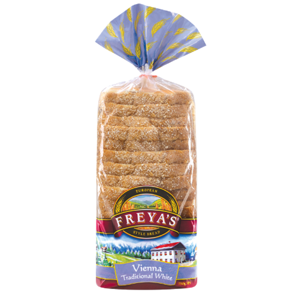 Freya's Vienna Traditional White Bread 750g Prices - FoodMe