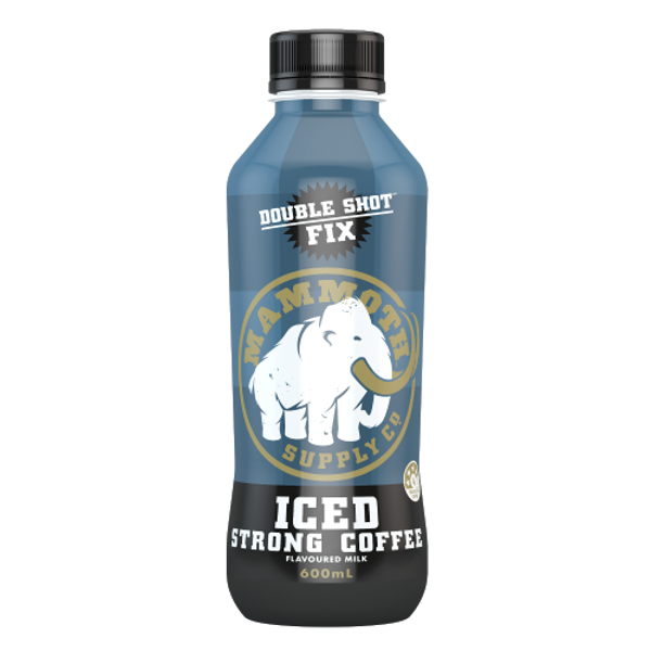 Mammoth Double Shot Fix Iced Strong Coffee Flavoured Milk 600ml