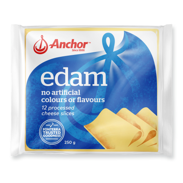 Anchor Edam Cheese Slices 250g