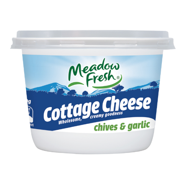 Meadow Fresh Chives Garlic Cottage Cheese 250g Prices Foodme