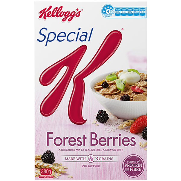 Kellogg's Special K Forest Berries Breakfast Cereal 380g