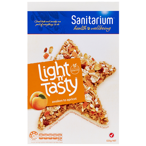 Sanitarium Light N Tasty Awaken To Apricot Breakfast Cereal 525g