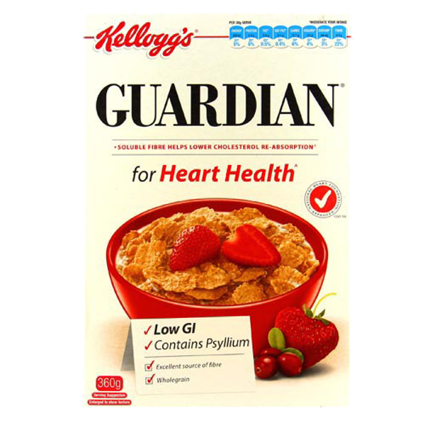 Kellogg's Guardian Breakfast Cereal 360g