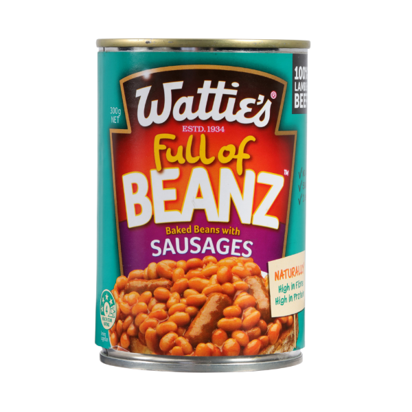 Wattie's Baked Beans With Sausages 300g Prices FoodMe