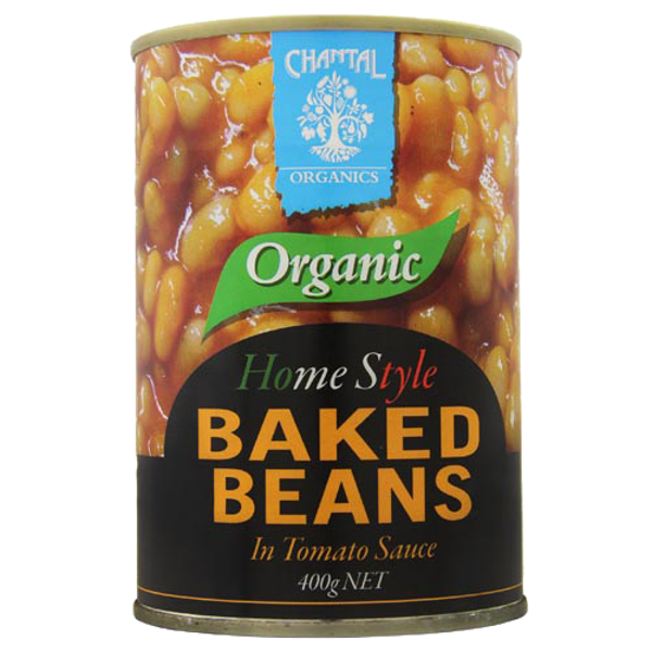 Chantal Organics Organic Baked Beans In Tomato Sauce 400g