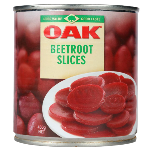 Oak Sliced Beetroot 450g