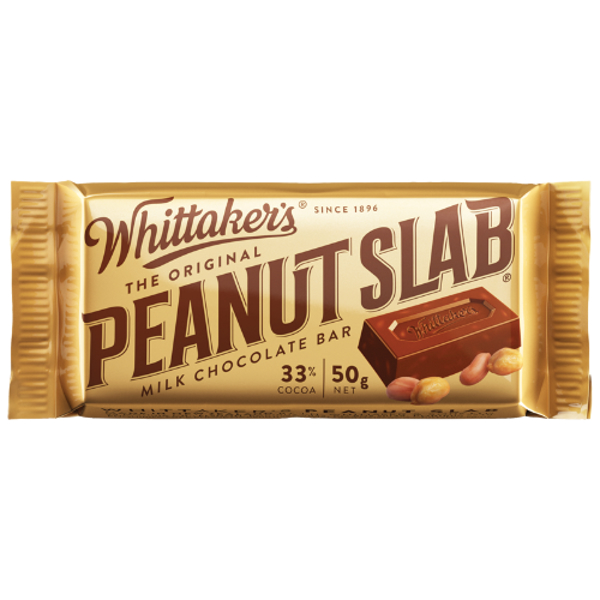 Whittakers Peanut Slab Milk 50g