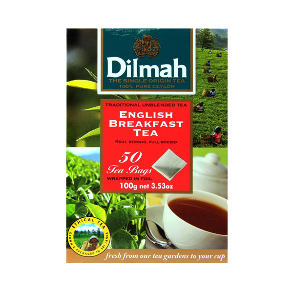 Dilmah English Breakfast Tea Bags 50ea Prices FoodMe
