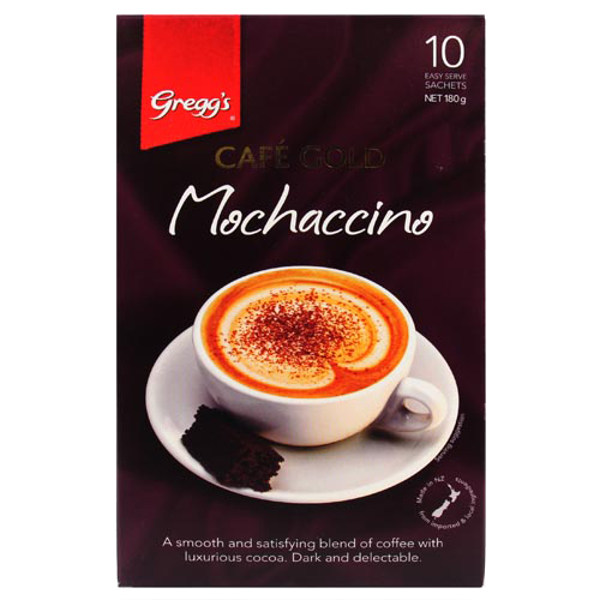 Greggs Cafe Gold Mochaccino Sachets 10pk