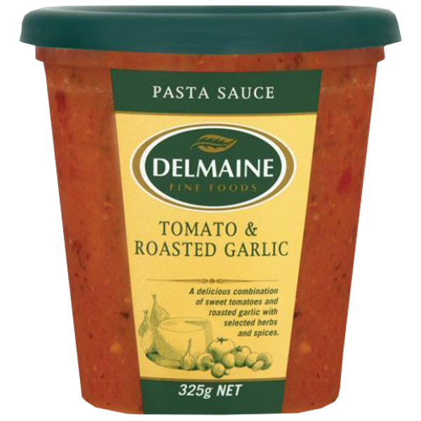 Delmaine Tomato & Roasted Garlic Pasta Sauce 325g