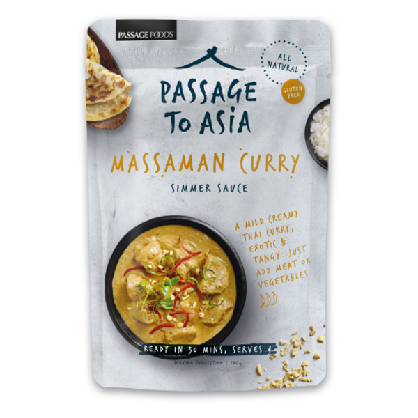 Passage To Asia Massaman Curry Simmer Sauce 200g