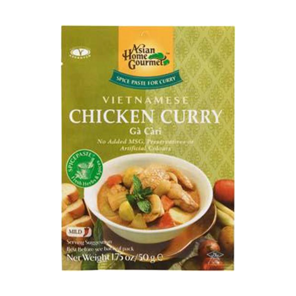 Asian Home Gourmet Vietnamese Chicken Curry Mild Spice Paste 50g Prices