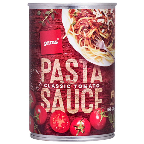 Pams Classic Tomato Pasta Sauce 420g Prices - FoodMe