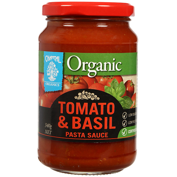 Chantal Organics Organic Tomato & Basil Pasta Sauce 340g