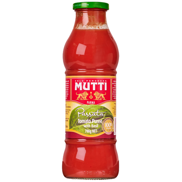 Mutti Tomato Puree Passata With Basil 700g Prices - FoodMe