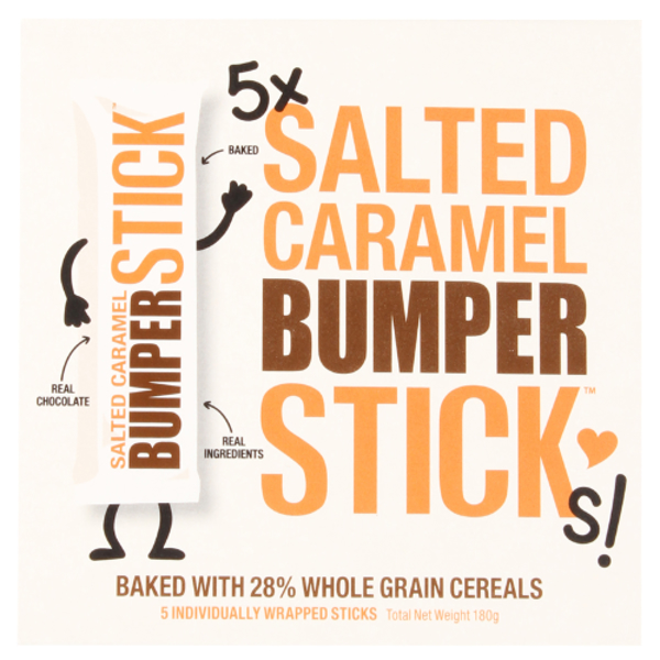 Bumper Muesli Bars Salted Caramel 180g (36g x 5pk)