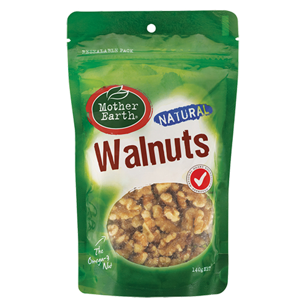 Mother Earth Natural Walnuts 140g Prices - Foodme