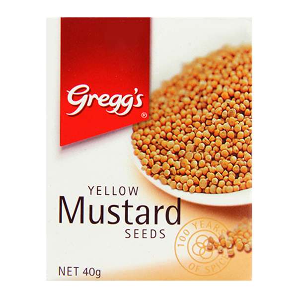 Gregg's Yellow Mustard Seeds 40g