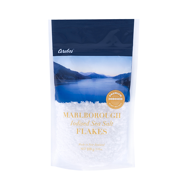 Cerebos Marlborough Iodised Sea Salt Flakes 100g Prices FoodMe