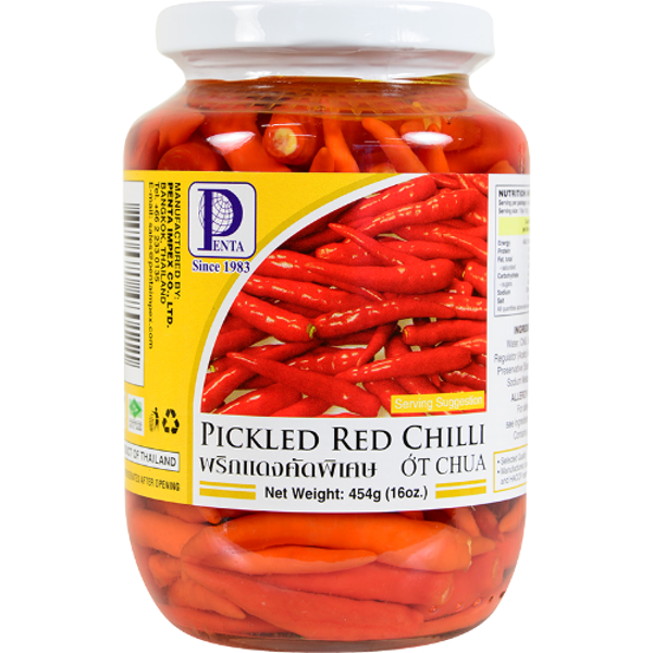 Penta Pickled Red Chilli 454g