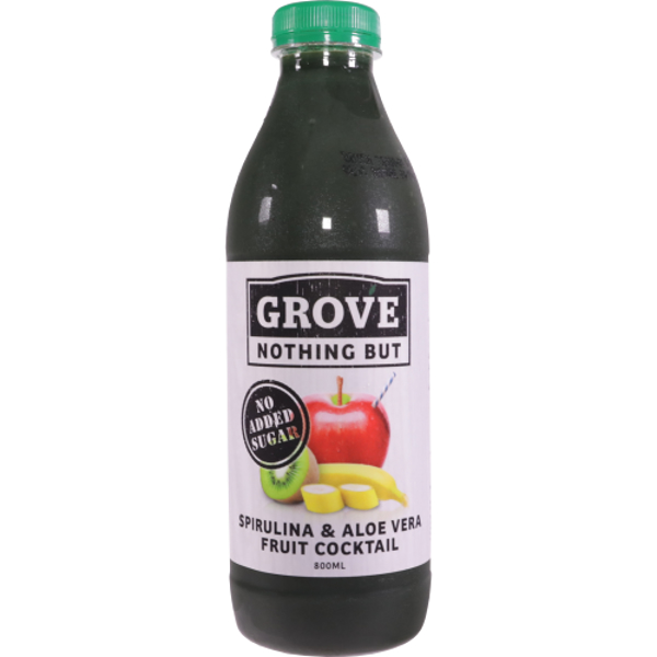 Grove Nothing But Spirulina Fruit Smoothie 800ml