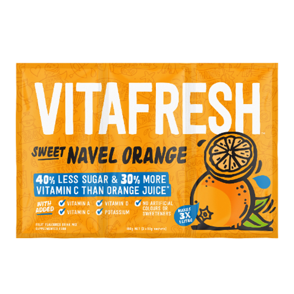 Vitafresh Sachet Drink Mix Sweet Navel Orange 150g (50g x 3pk)
