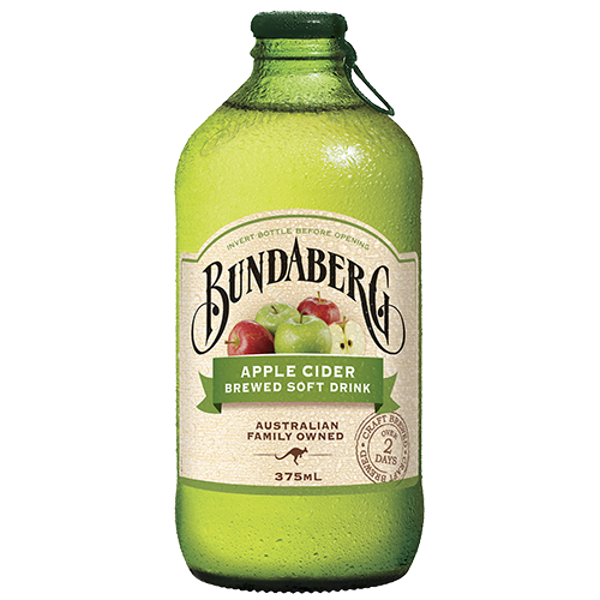 Bundaberg Apple Cider Brewed Soft Drink 375ml Prices - FoodMe