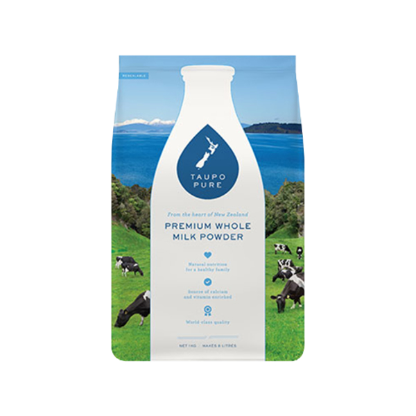 Taupo Pure Premium Milk Powder 1kg