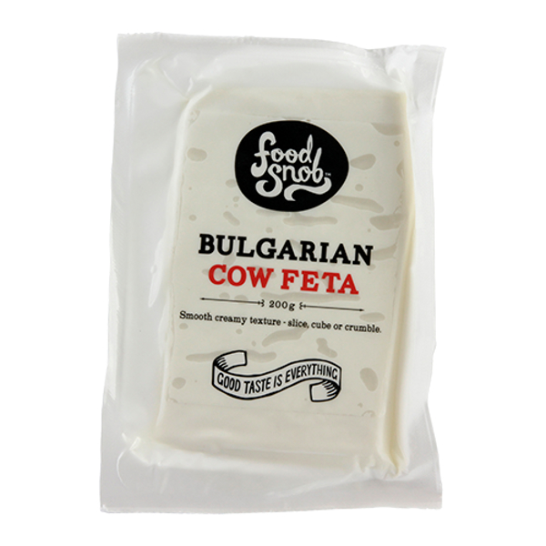 Food Snob Bulgarian Cow Milk Feta Cheese 200g