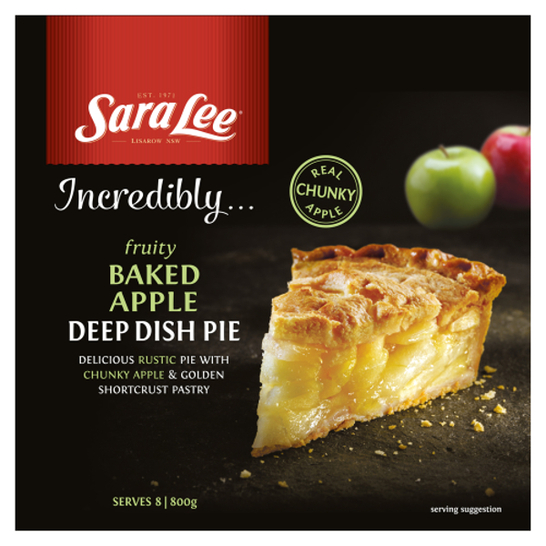Sara Lee Deep Dish Baked Apple Pie 800g