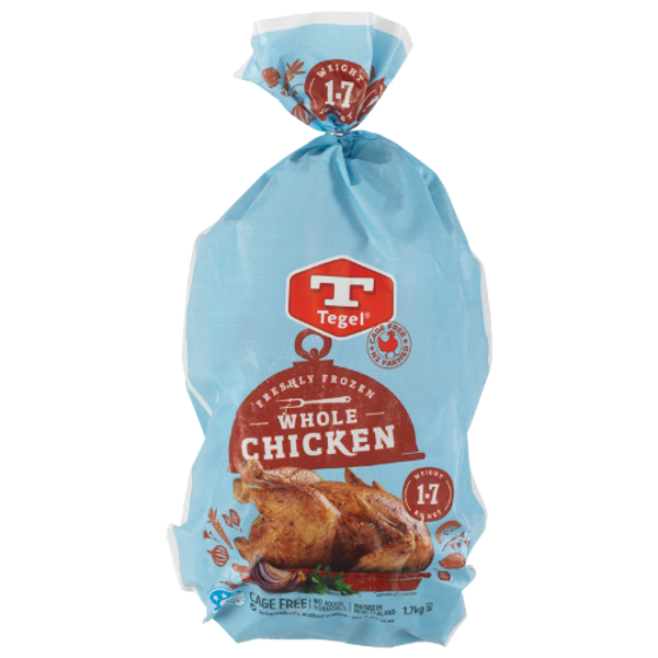 Tegel Whole Chicken 1.7kg Prices - FoodMe