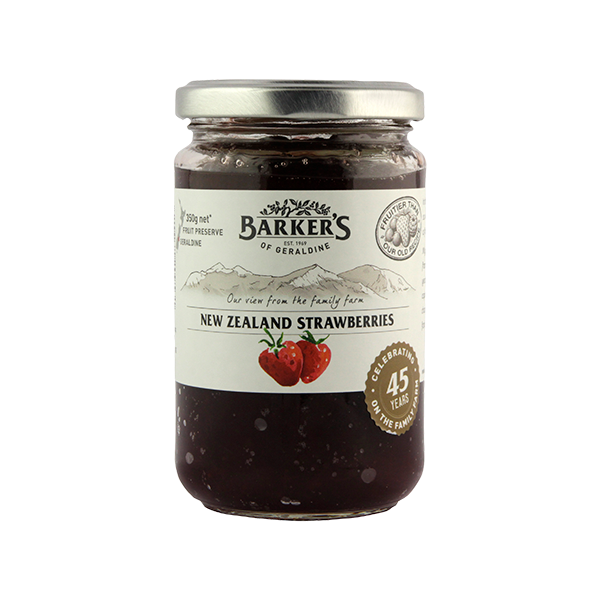 Barkers New Zealand Strawberry Preserve 350g Prices FoodMe