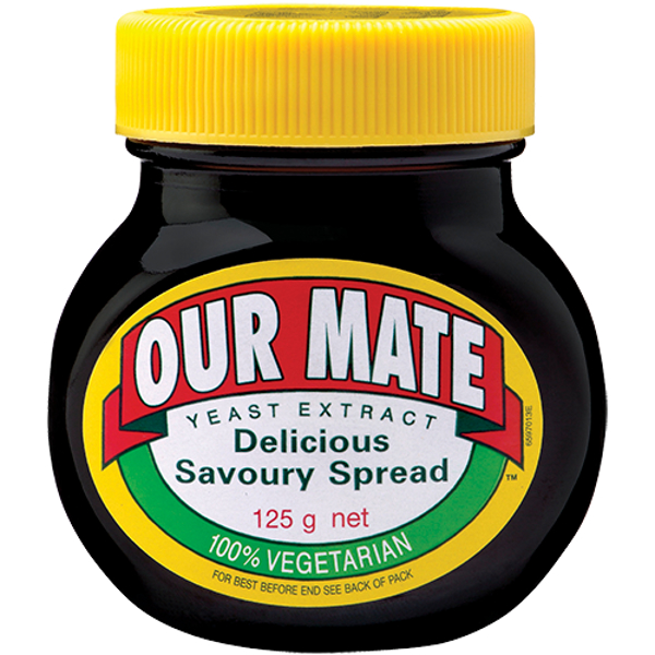 Our Mate Yeast Extract Savoury Spread 125g