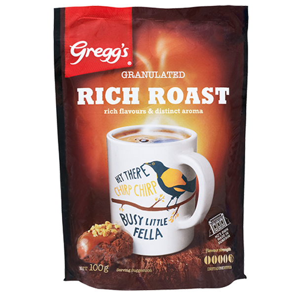 Gregg's Greggs Granulated Rich Roast 100g