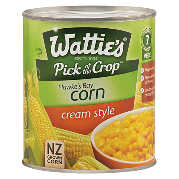 Wattie's Cream Style Corn 820g